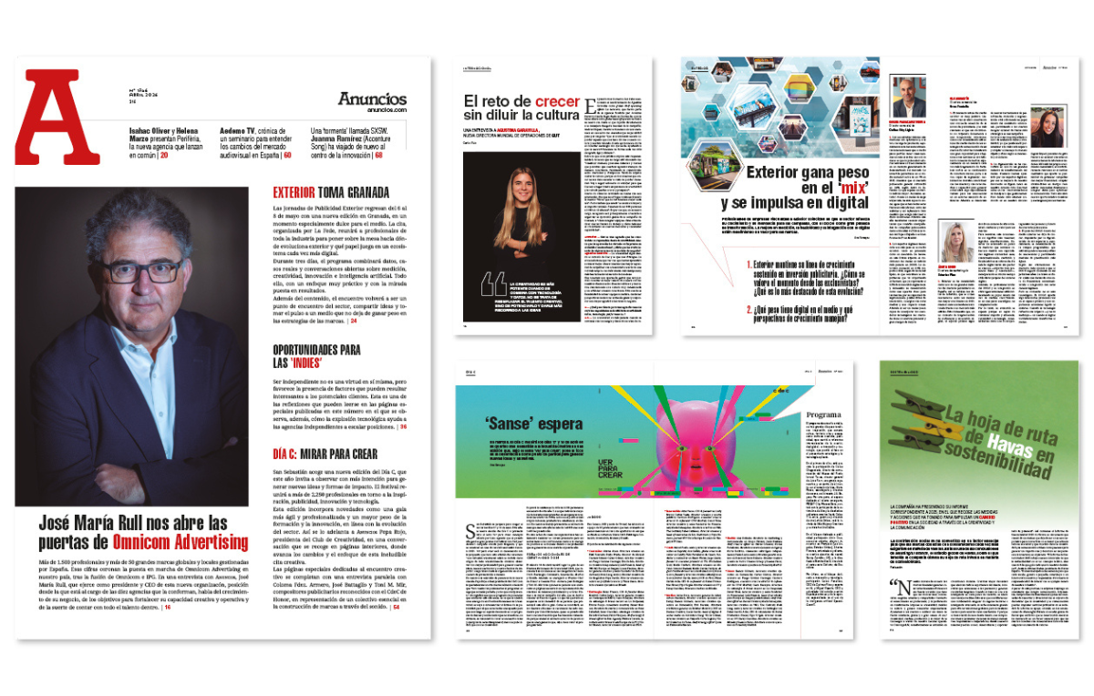 Hablamos sobre agencias independientes en el nuevo número de 'Anuncios'