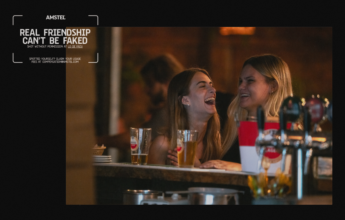 Fernando Montero y Nicolás López son los creativos detrás de estas ‘pilladas’ de Amstel